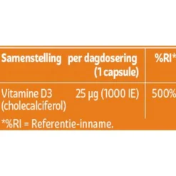 Kruidvat Science Vitamine D3 Softgels< Vitamines