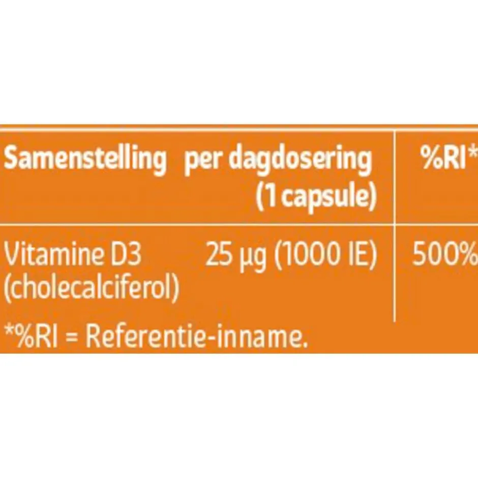 Kruidvat Science Vitamine D3 Softgels< Vitamines