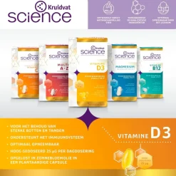 Kruidvat Science Vitamine D3 Softgels< Vitamines