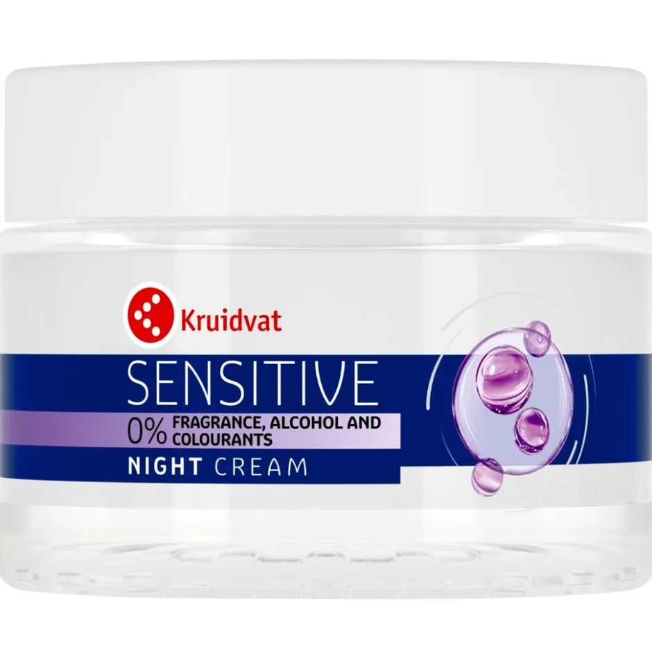 Kruidvat Sensitive Nachtcrème< Nachtcreme