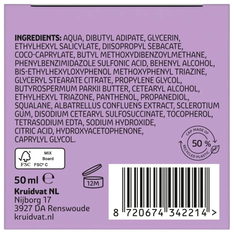Kruidvat Sensitive SPF30 Dagcrème< Dagcreme