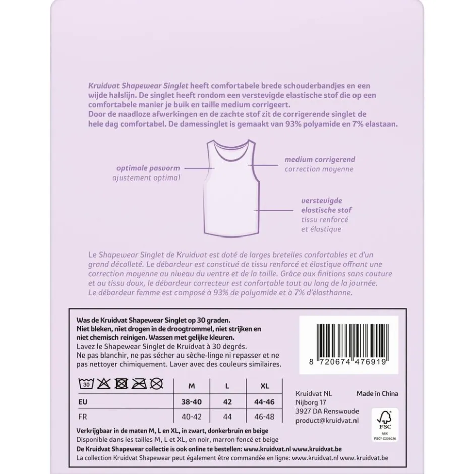 Kruidvat Shapewear Damessinglet<DAMES Damesondergoed