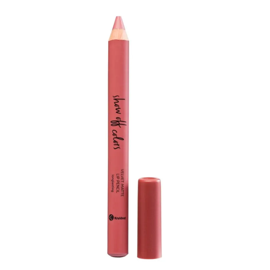 Kruidvat Show Off Colors 020 Lovely Bare Velvet Matte Lip Pencil< Lipmake-Up