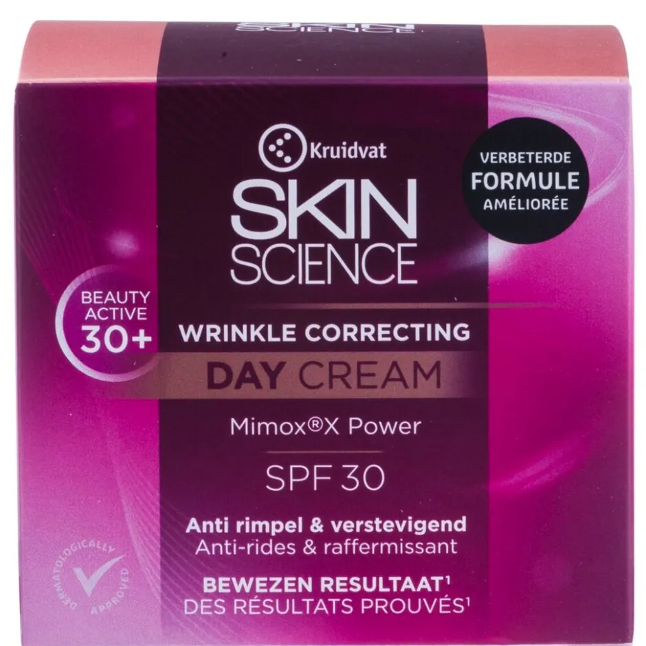Kruidvat Skin Science Anti-Age SPF30 Wrinkle Correcting Day Cream 30+< Dagcreme