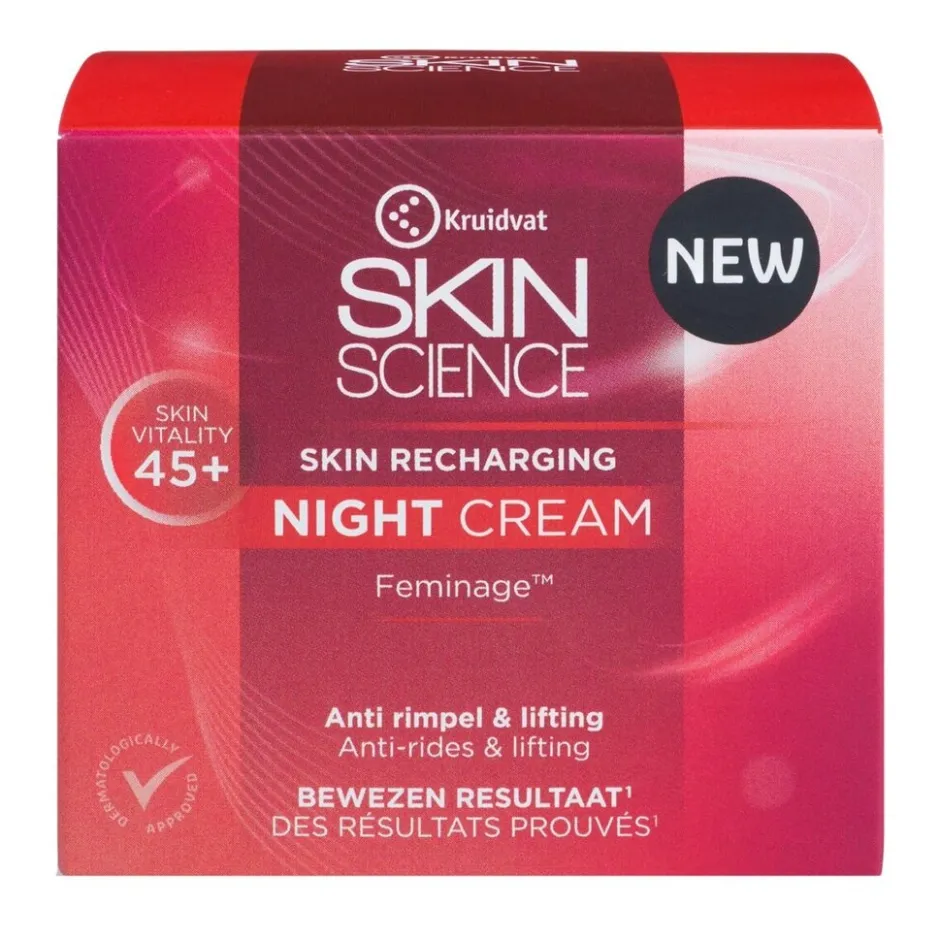 Skin Recharging 45+ Night Cream|Kruidvat Skin Science Outlet