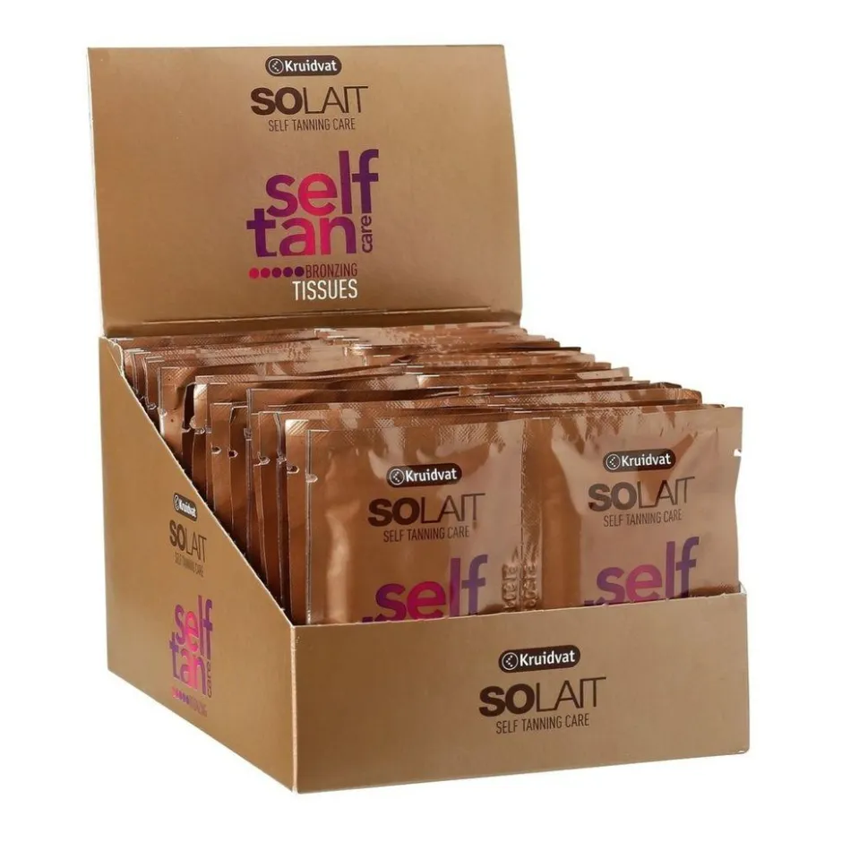 Kruidvat Solait Self Tan Bronzing Tissues< Zelfbruiners