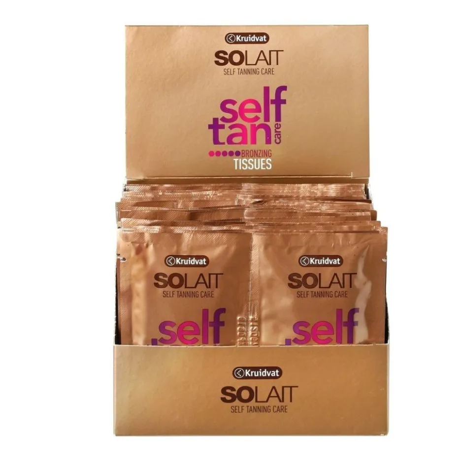 Kruidvat Solait Self Tan Bronzing Tissues< Zelfbruiners