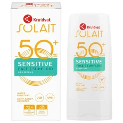 Sensitive SPF50+ Face Sunfluid|Kruidvat Solait