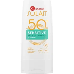 Sensitive SPF50+ Face Sunfluid|Kruidvat Solait
