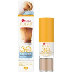 SPF30 Brush on Face Transparant Sun Powder|Kruidvat Solait Best