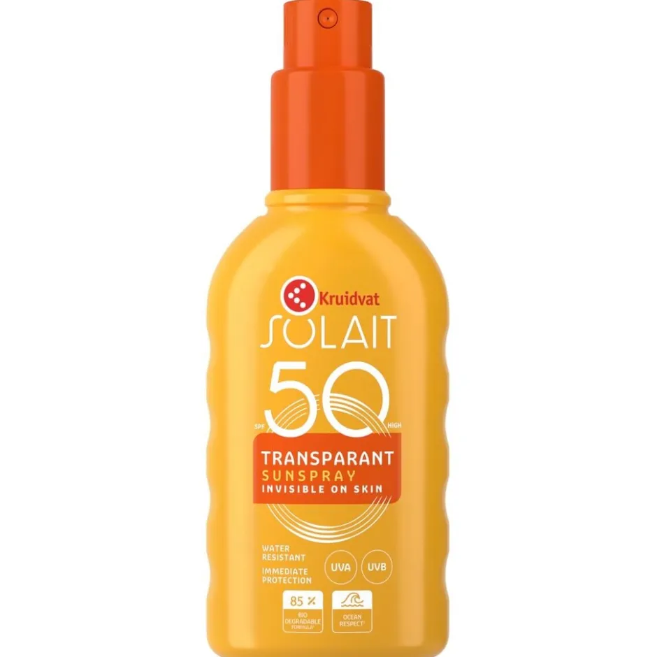 SPF50 Transparant Sunspray|Kruidvat Solait Discount