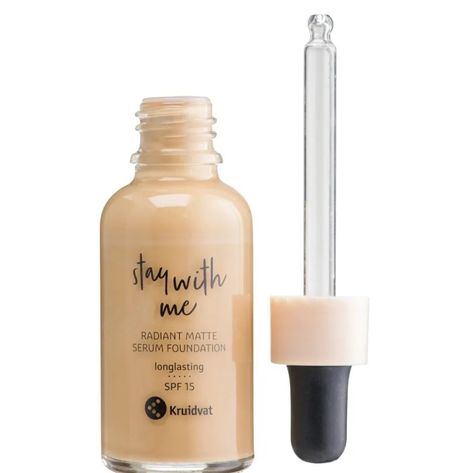 Stay With Me 040 W Light Caramel Radiant Matte Serum Foundation|Kruidvat Hot