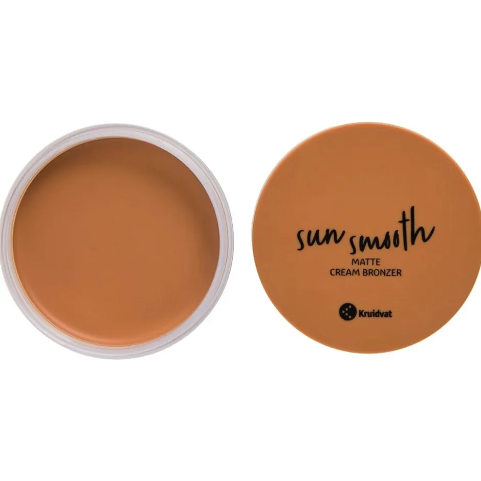 Sun Smooth 020 Medium Deep Neutral Tone Matte Cream Bronzer|Kruidvat New