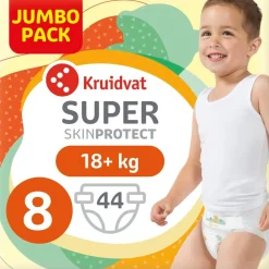 Kruidvat Super Maat 8 Luiers Jumbopack< Luiers Maat 8