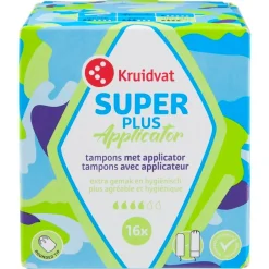 Super Plus Tampons met Applicator|Kruidvat