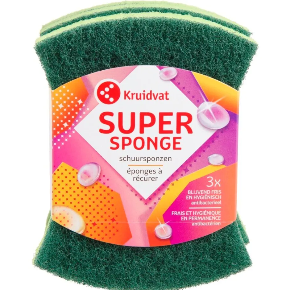 Kruidvat Super Schuursponzen< Schoonmaakartikelen