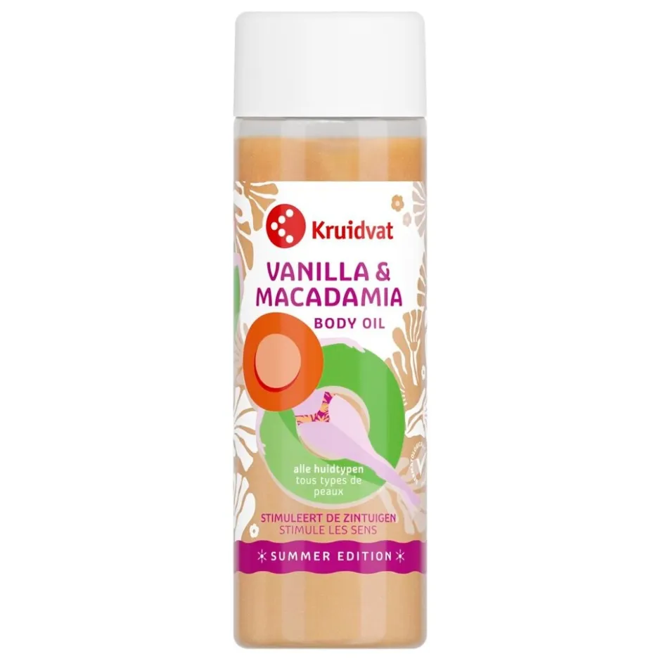 Kruidvat Vanilla & Macadamia Body Oil< Bodyolie