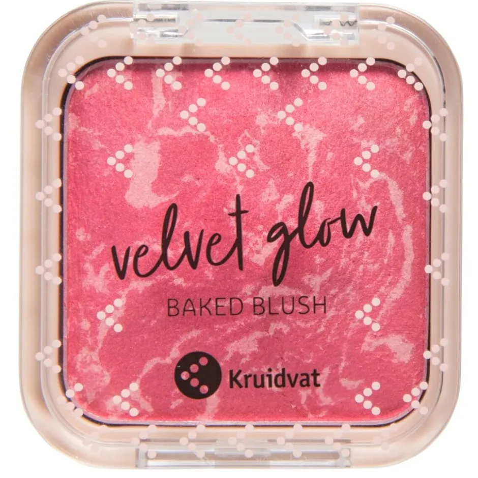 Kruidvat Velvet Glow 040 Pink Pop Baked Blush< Blush