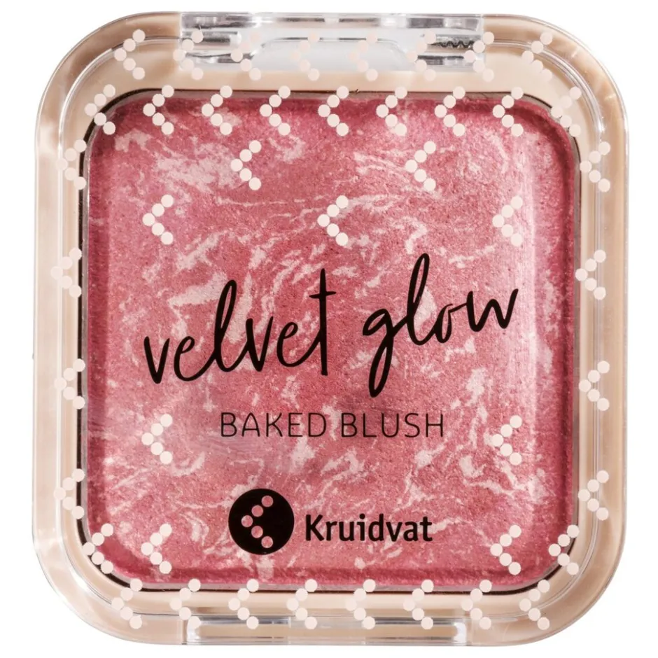 Kruidvat Velvet Glow 020 Rose Pink Baked Blush< Blush