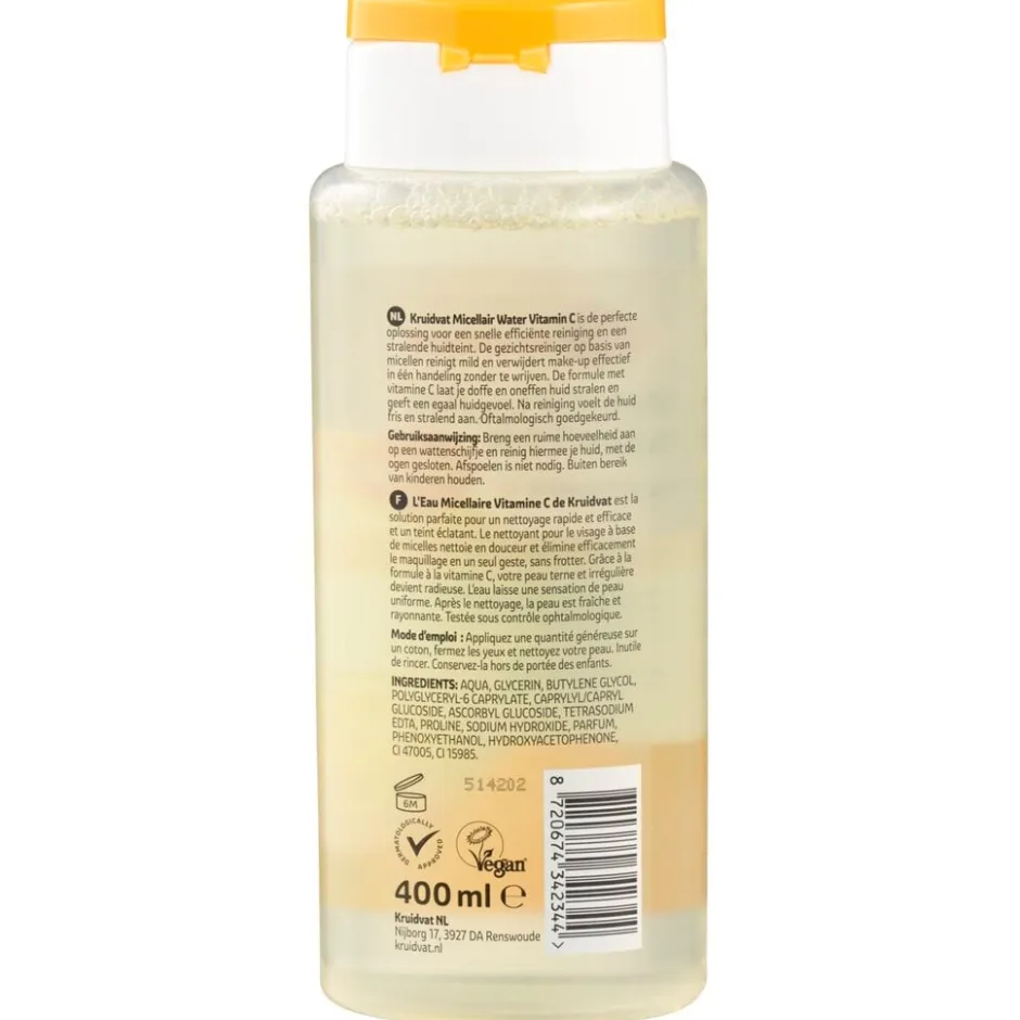 Kruidvat Vitamin C Micellair Water< Gezichtsreiniging