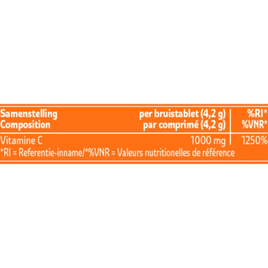 Vitamine C 1000 mg Bruistabletten|Kruidvat Outlet