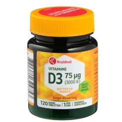 Vitamine D3 75ug Kauwtabletten|Kruidvat Clearance