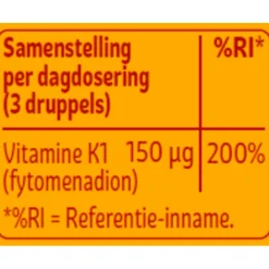 Vitamine K Druppels|Kruidvat New