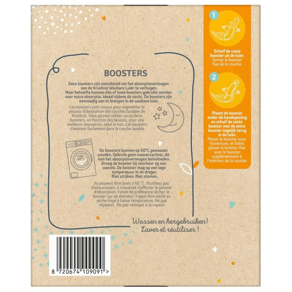 Wasbare Boosters voor Wasbare Luiers|Kruidvat Online