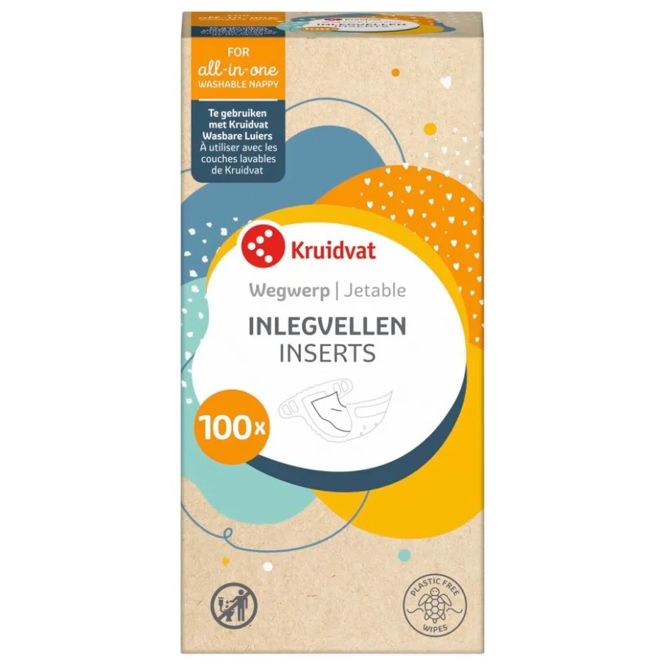 Wegwerpinlegvellen voor Wasbare luiers|Kruidvat Outlet