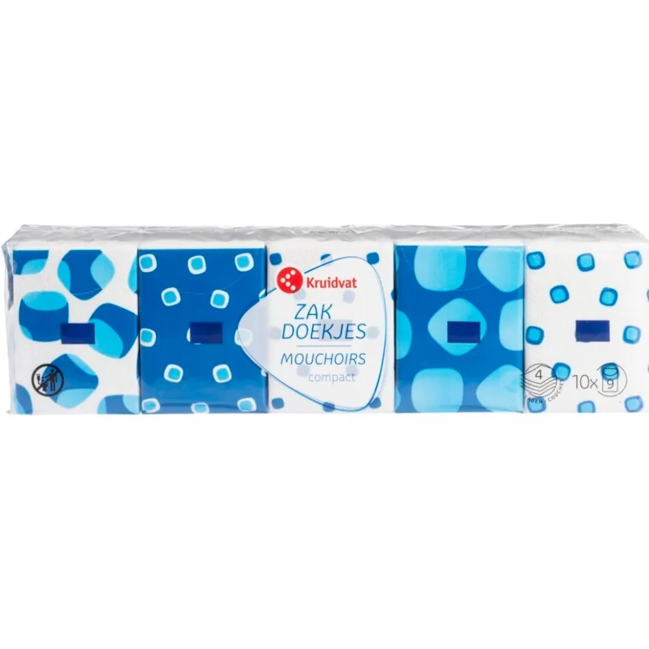 Zakdoekjes Compact|Kruidvat Discount