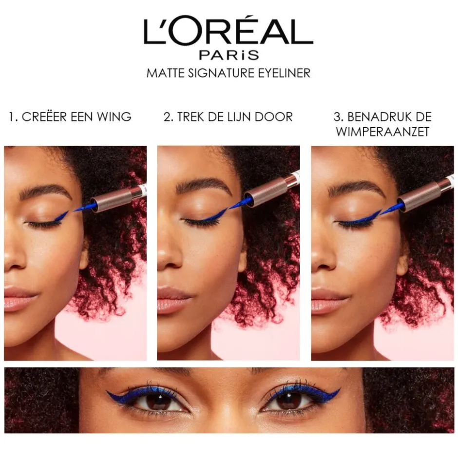 L Oréal Paris Matte Signature 01 Zwart Eyeliner|L'Oreal Best