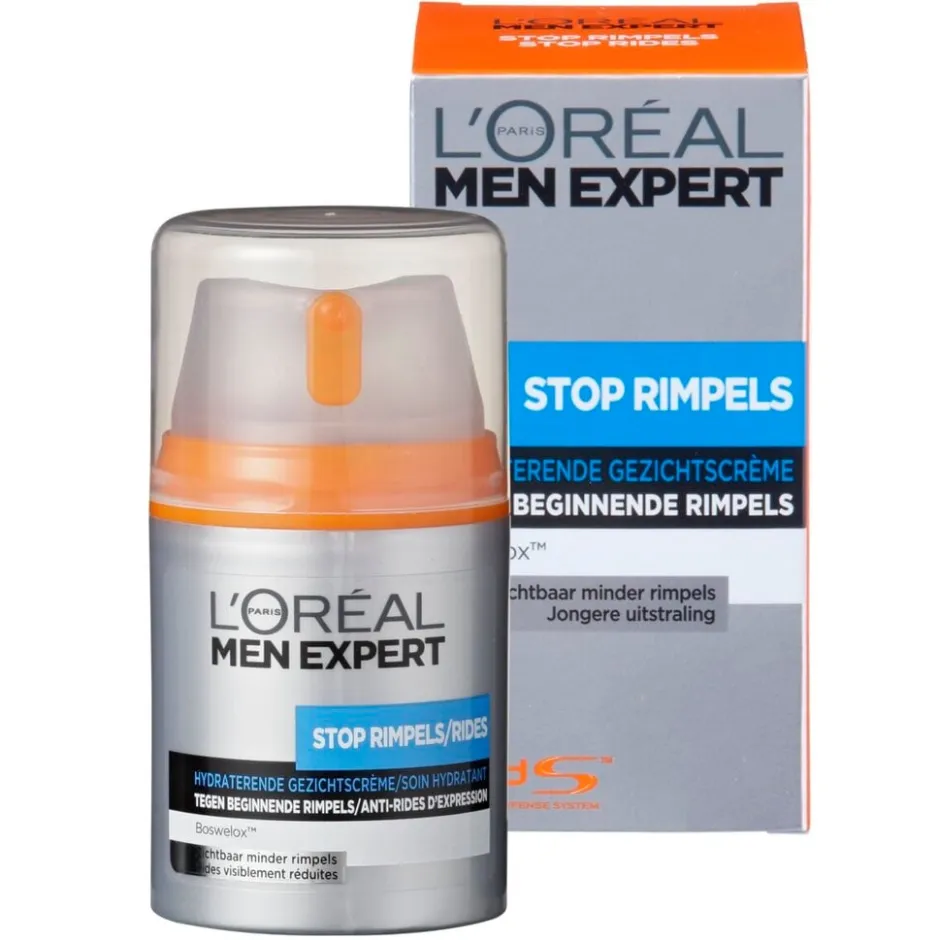 L'Oreal Paris Men Expert L Oréal Paris Men Expert Stop Rimpels Dagcrème< Gezichtscreme Mannen