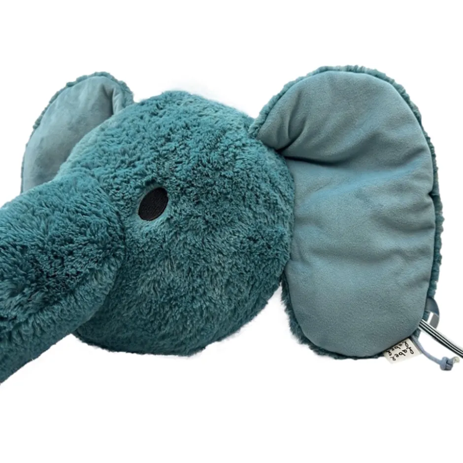 Elephant Elly Blauw Muurdecoratie|Label Label Online