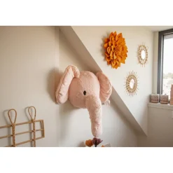 Elephant Elly Blauw Muurdecoratie|Label Label Online