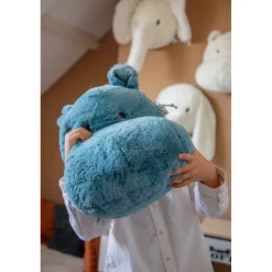 Label Label Hippo Harvey Blauw Muurdecoratie< Kinderkameraccessoires