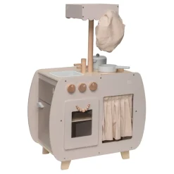 Nougat Houten Bistro Keuken|Label Label Hot