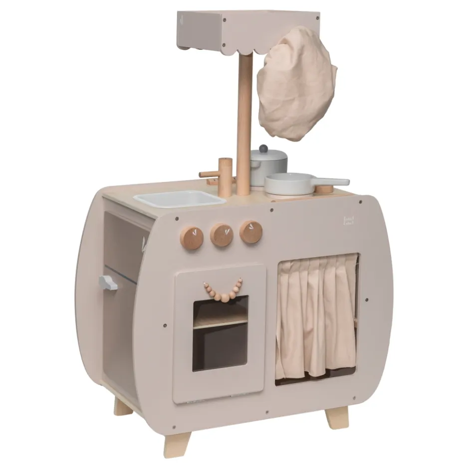 Nougat Houten Bistro Keuken|Label Label Hot