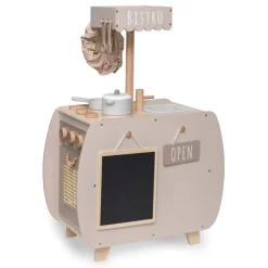 Nougat Houten Bistro Keuken|Label Label Hot