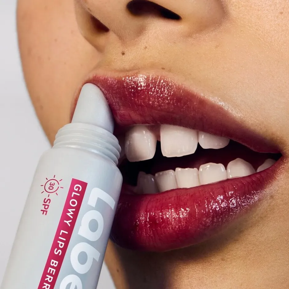 Glowy Lips Berry Lippenbalsem met SPF30|Labello Outlet