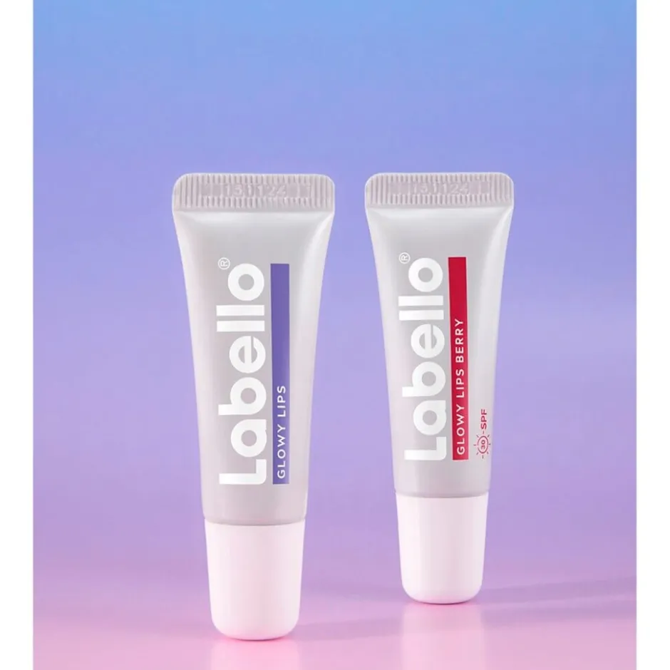 Glowy Lips Berry Lippenbalsem met SPF30|Labello Outlet