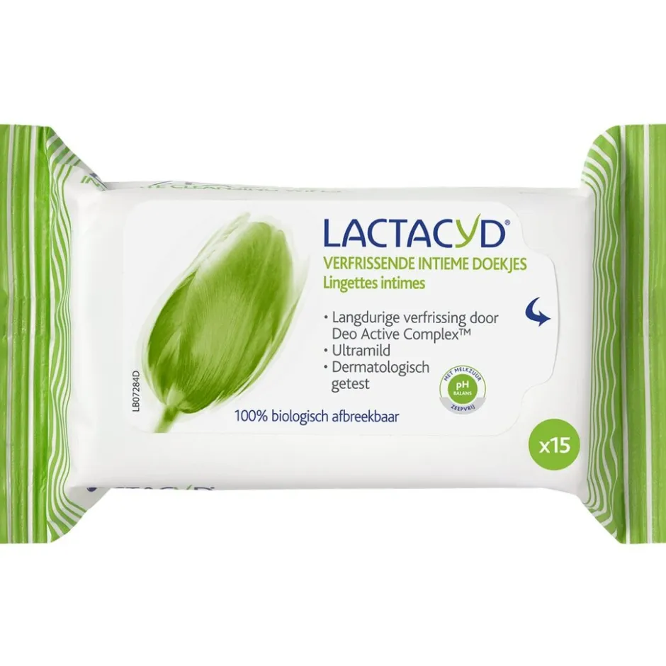 Lactacyd Verfrissende Intiem Tissues< Intieme Hygiëne