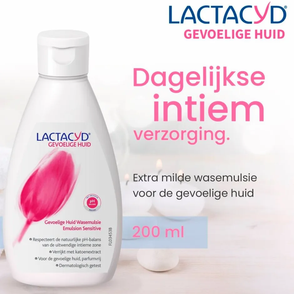 Wasemulsie voor de Gevoelige Huid|Lactacyd Best