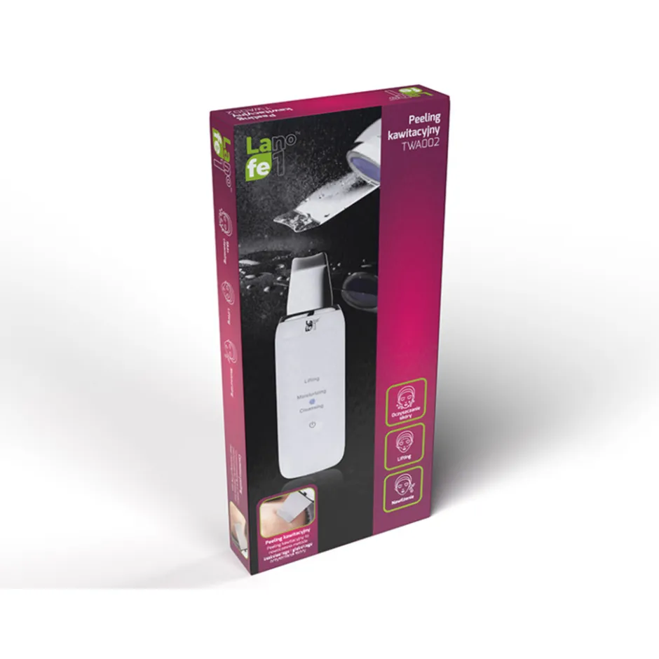 Lafe Multifunctionele Cavitatie Peeling Apparaat Diepe Huid Reiniging Ultrasone Trillingen| Clearance