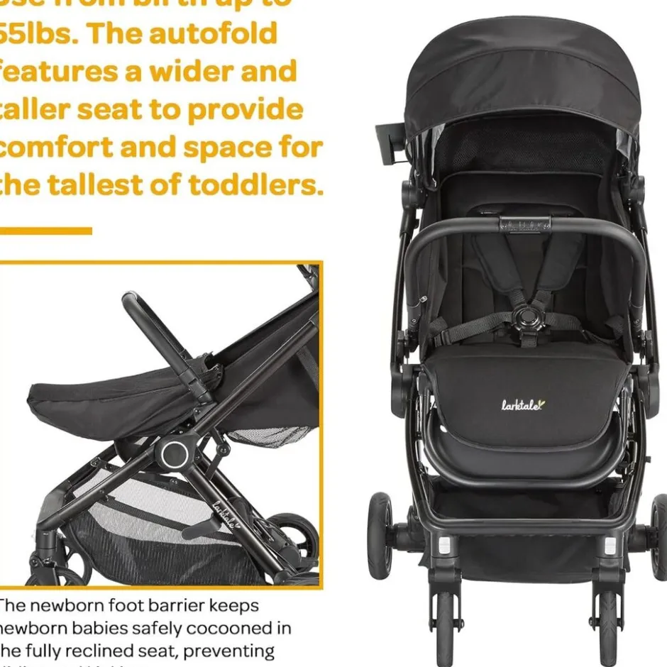 Larktale Autofold Byron Buggy|TitaniumBaby Sale