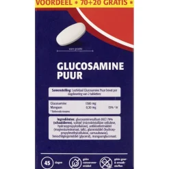 Glucosamine Puur Tabletten|Leefvitaal Online