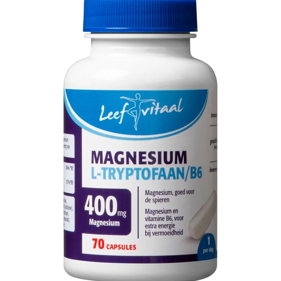 Magnesium L-Tryptofaan/B6 Capsules|Leefvitaal Hot