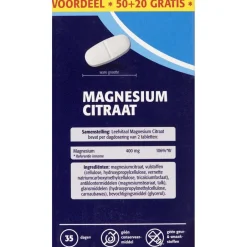 Magnesiumcitraat Tabletten|Leefvitaal Best
