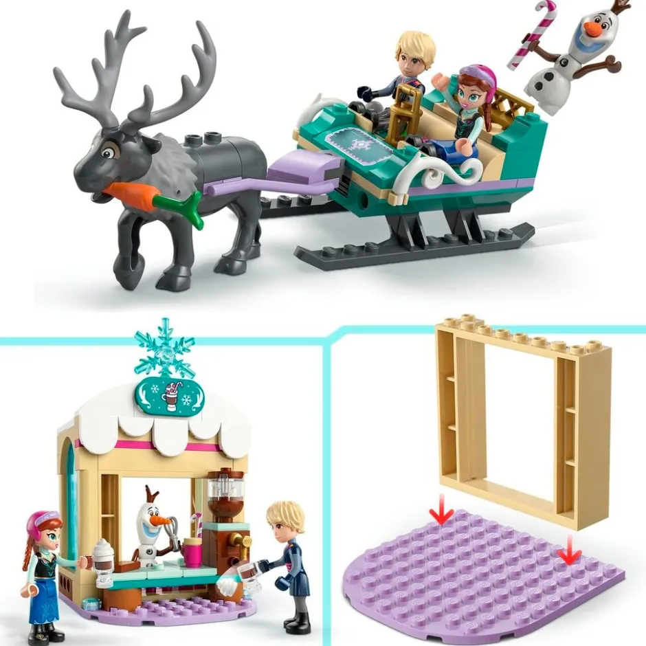 LEGO 43256 Disney Anna's Slee-Avontuur|LEGO Disney New