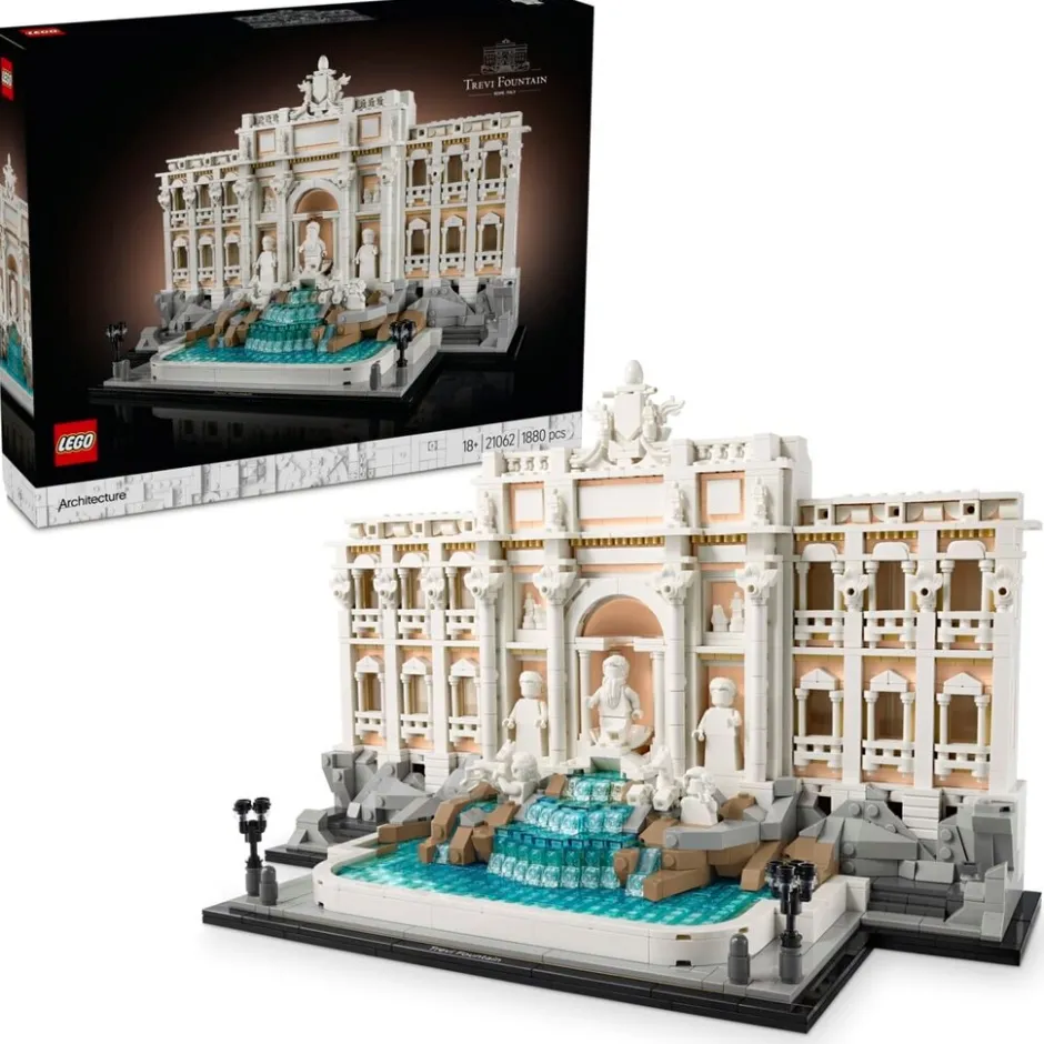 LEGO Art LEGO Architecture 21062 Trevifontein< Lego Art|Lego Verjaardagscadeaus