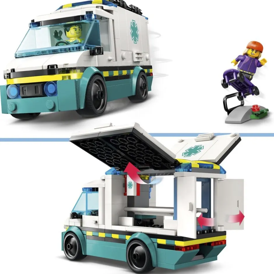 LEGO City 60451 Ambulance< Voertuigen|Lego Verjaardagscadeaus